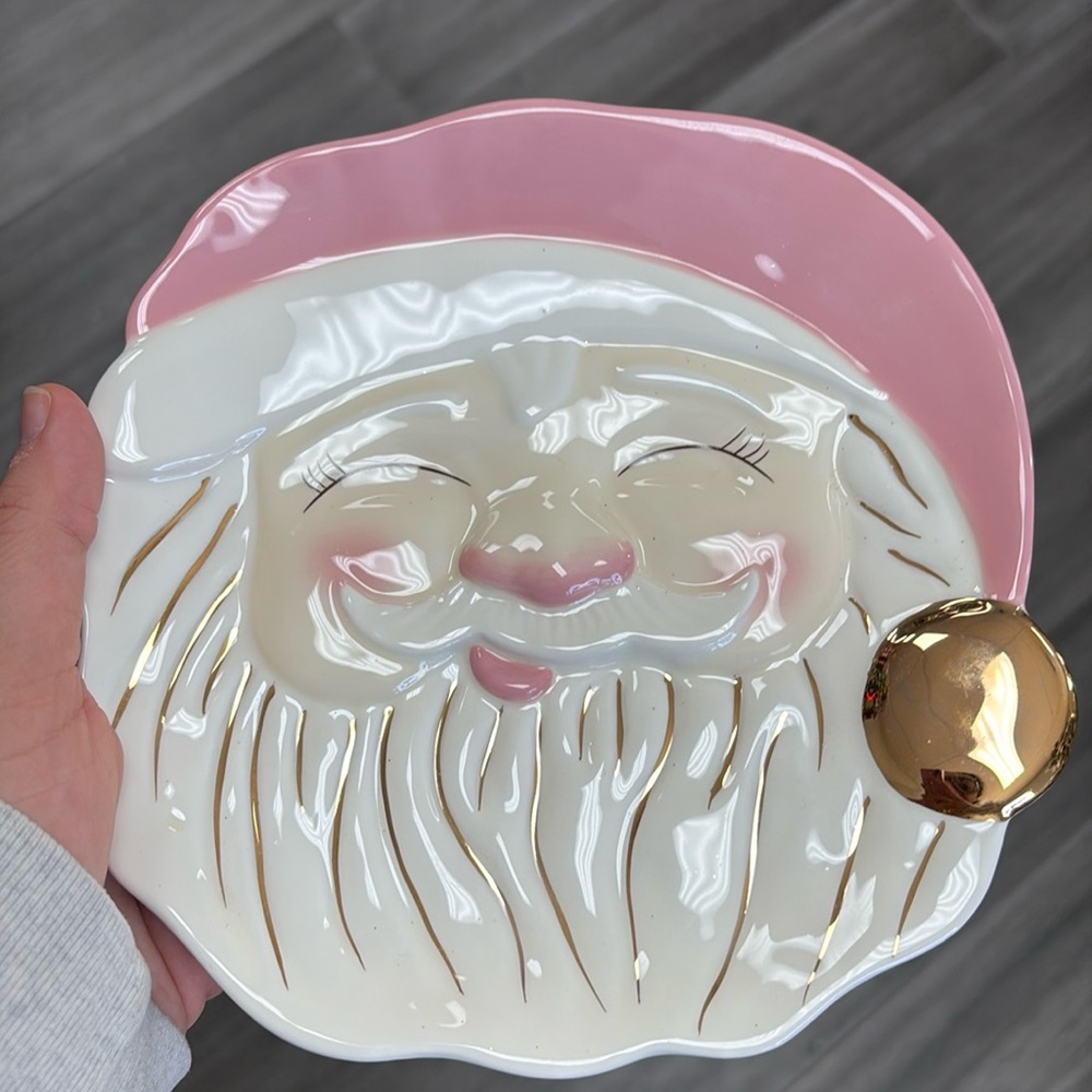 Papa Noel plate